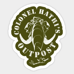 Hathi's Outpost Sticker